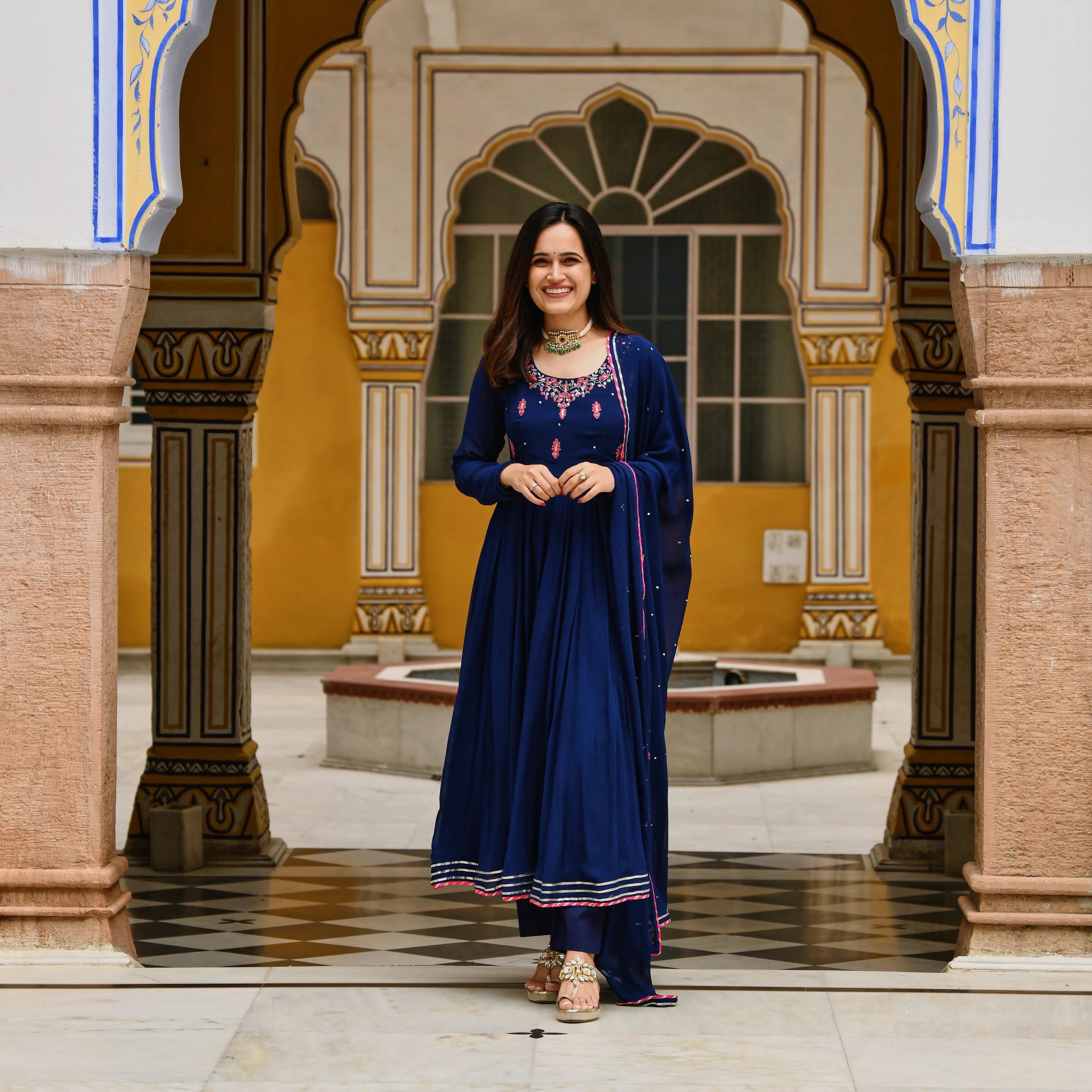 GEORGETTE KURTA SET