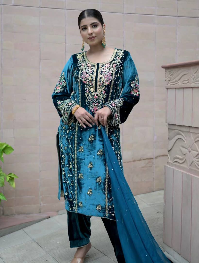 PREMIUM DESIGNER READYMADE TOP PLAZZO & DUPATTA COLLECTIONS