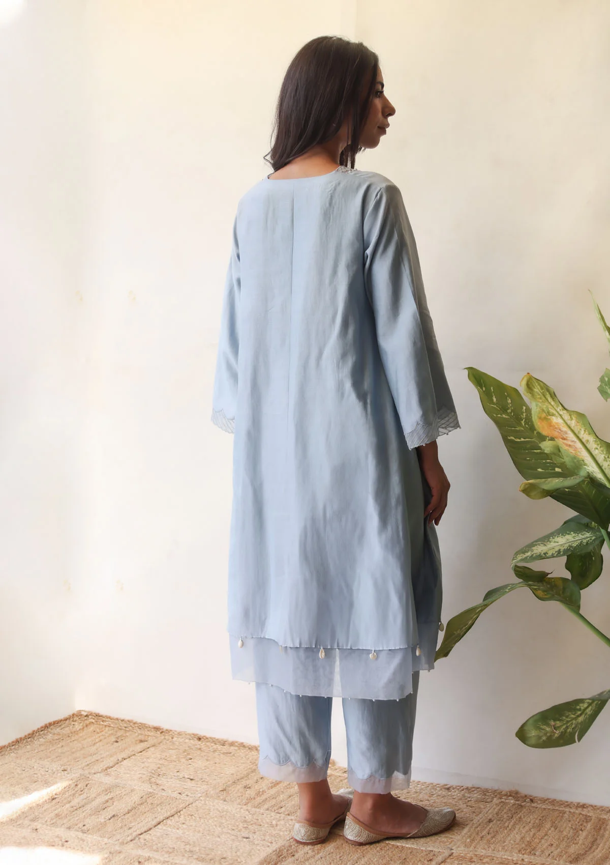 A-line Kurta Set