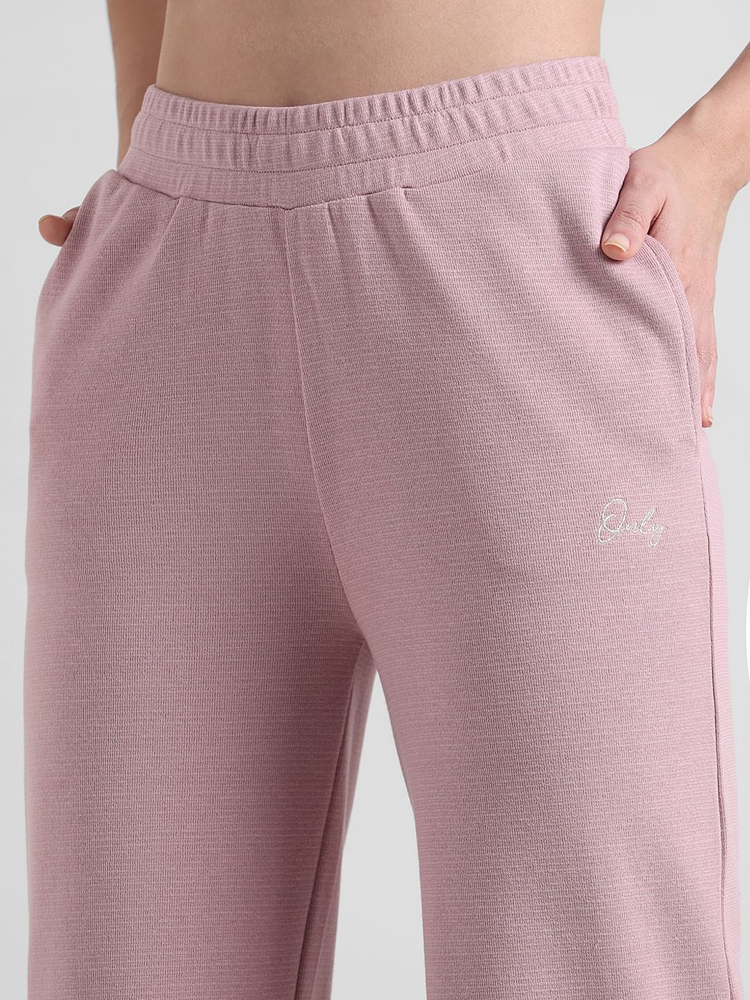 PINK WIDE LEG CO-ORD SET SWEATPANTS