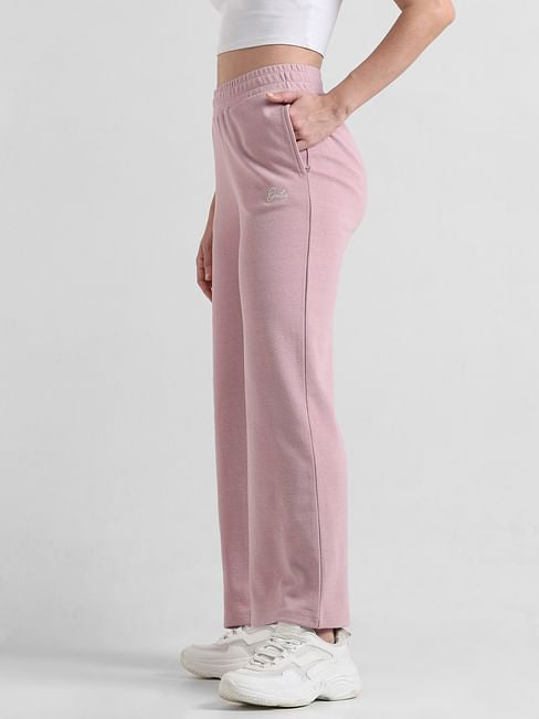 PINK WIDE LEG CO-ORD SET SWEATPANTS