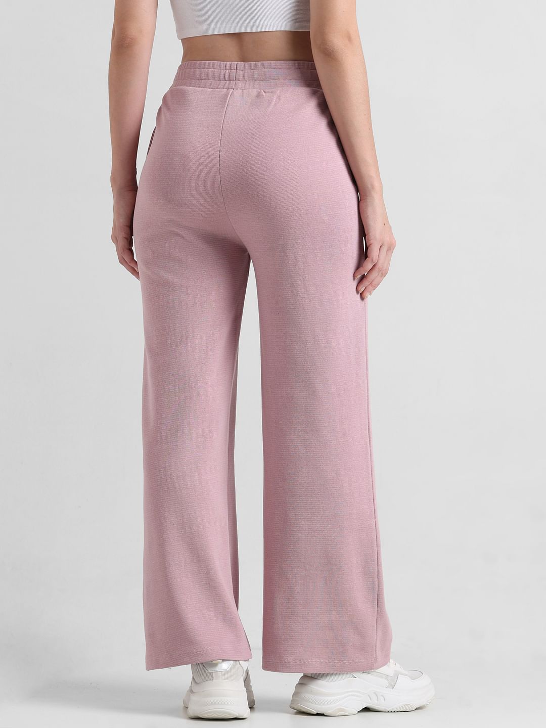 PINK WIDE LEG CO-ORD SET SWEATPANTS