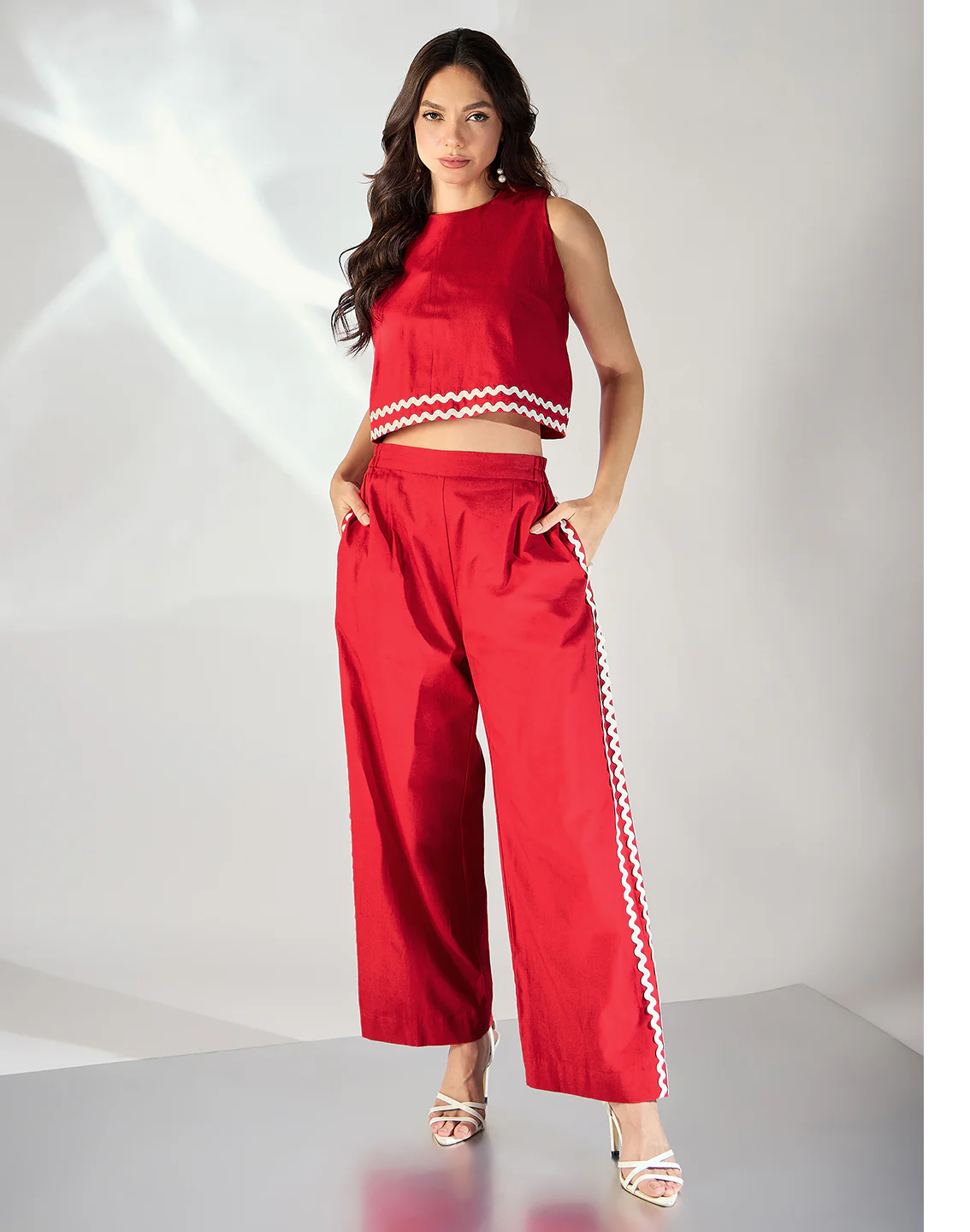 Ric-Rac Cotton Co-ord Set