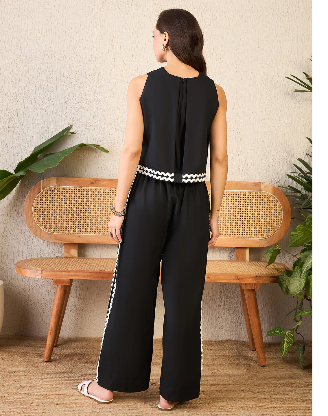 Ric-Rac Cotton Co-ord Set