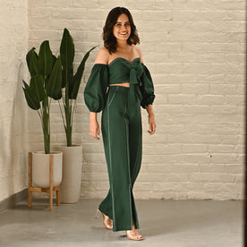 Bottle Green Co-ord Set